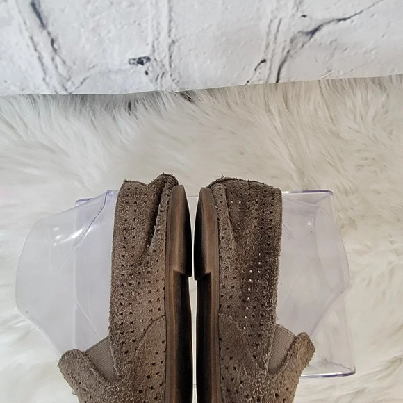 Lucky Brand Womens Perforated Casual Suede Loafer Flats‎ Size 8 - Picture 7 of 11